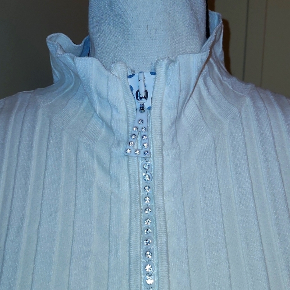 Fontana Cream Ribbed Top - Picture 4 of 5